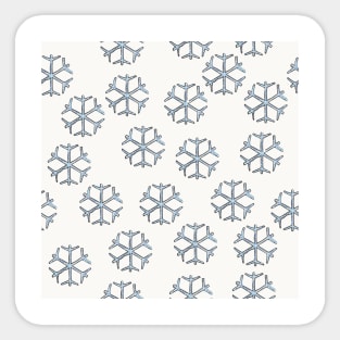 Snowflakes Sticker